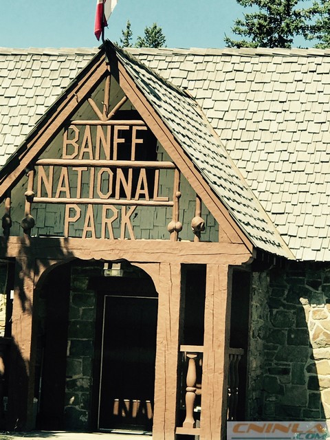 Banff NP Entrance